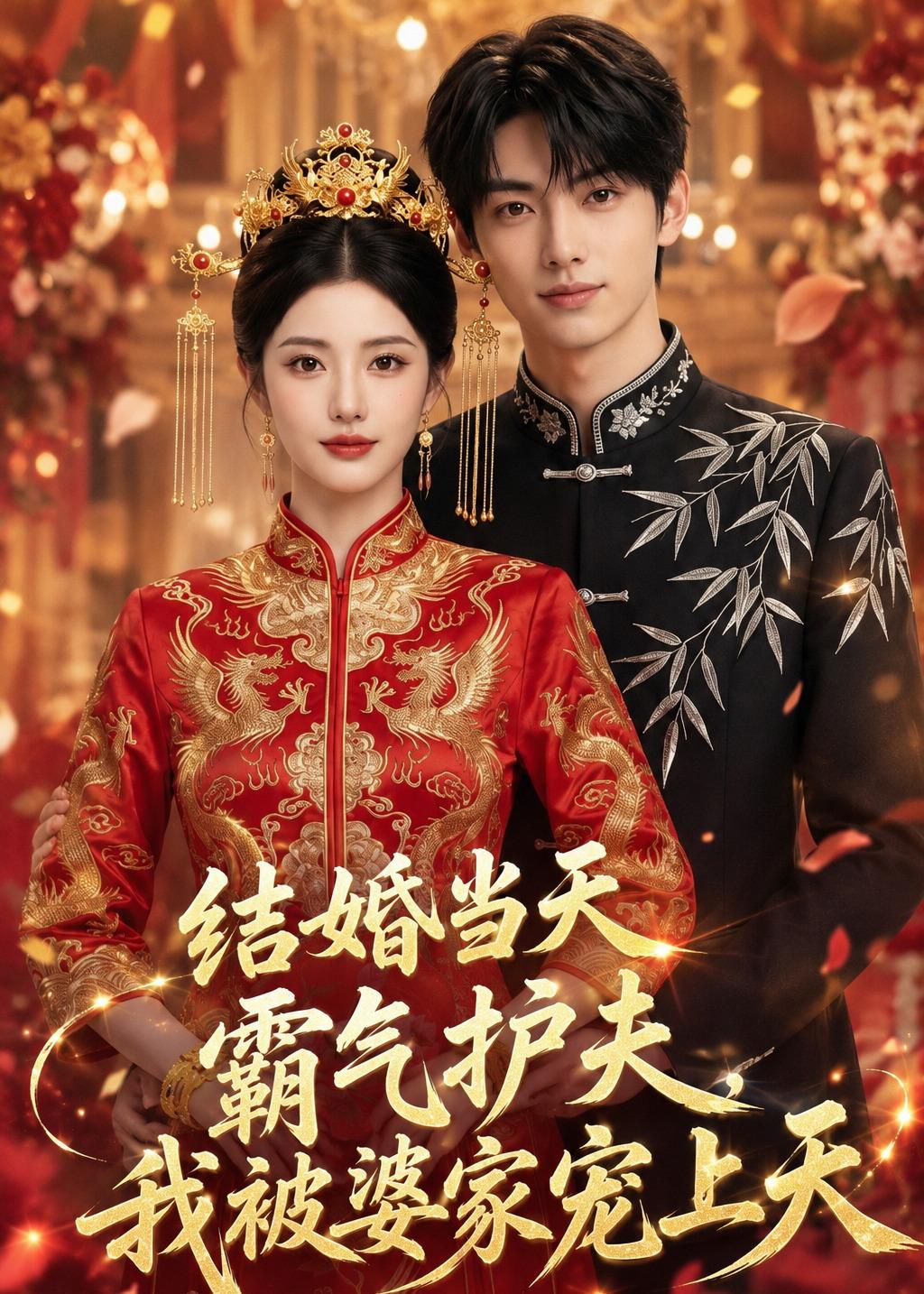 结婚当天霸气护夫，我被婆家宠上天    AI